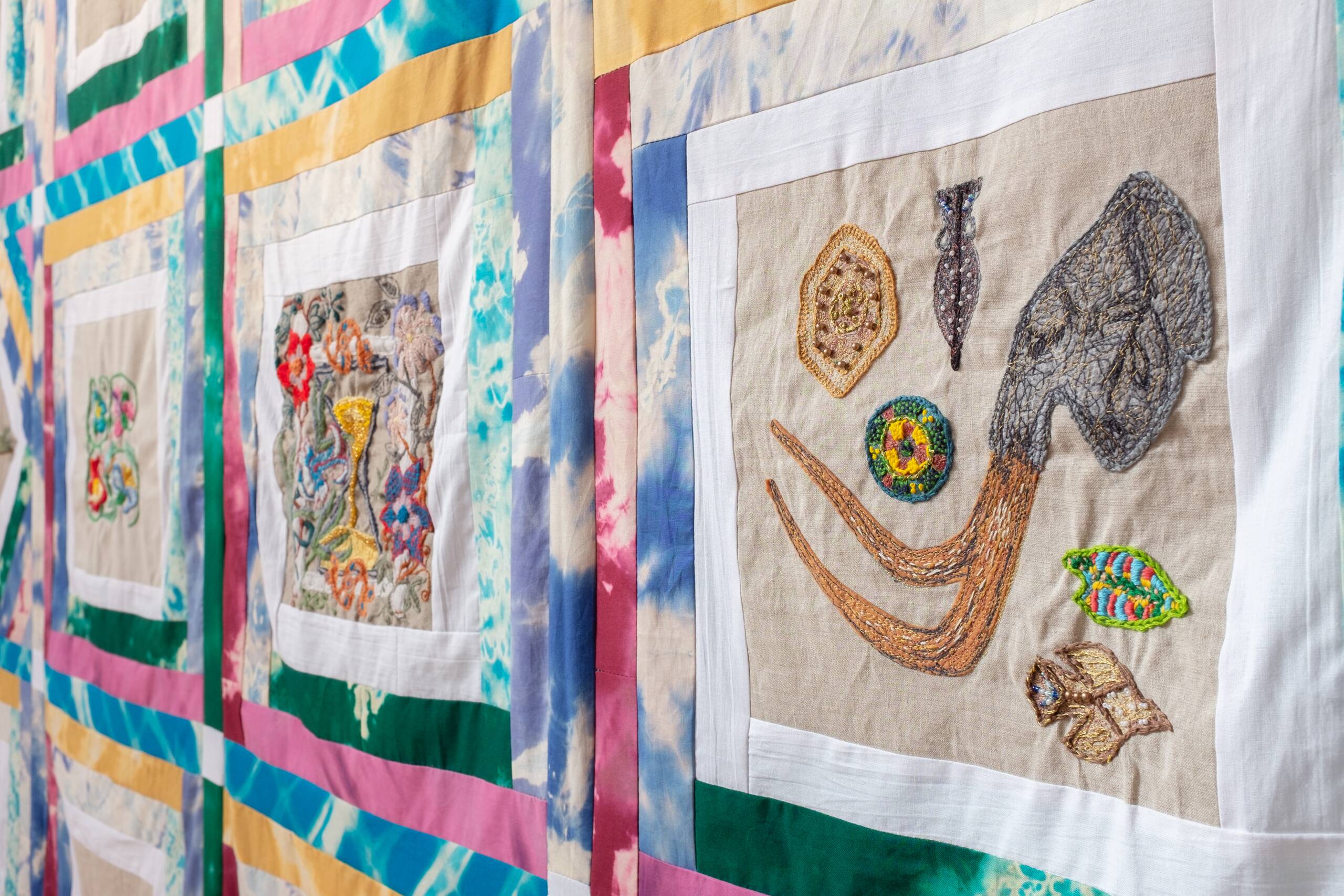 Mammoth Loop, Installation at SPACE Ilford (collaboration with local residents), 2021