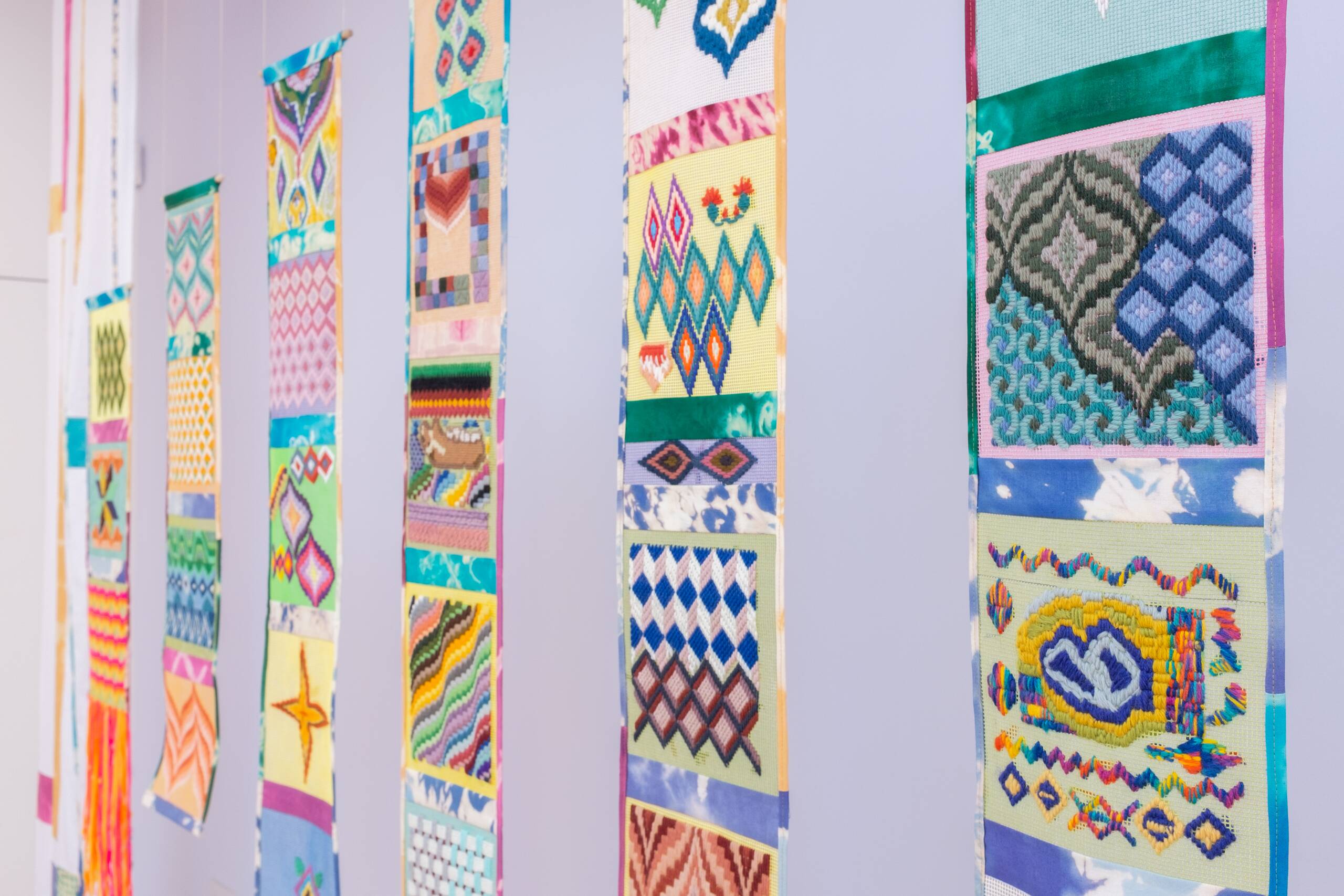 Mammoth Loop, Installation at SPACE Ilford (collaboration with local residents), 2021