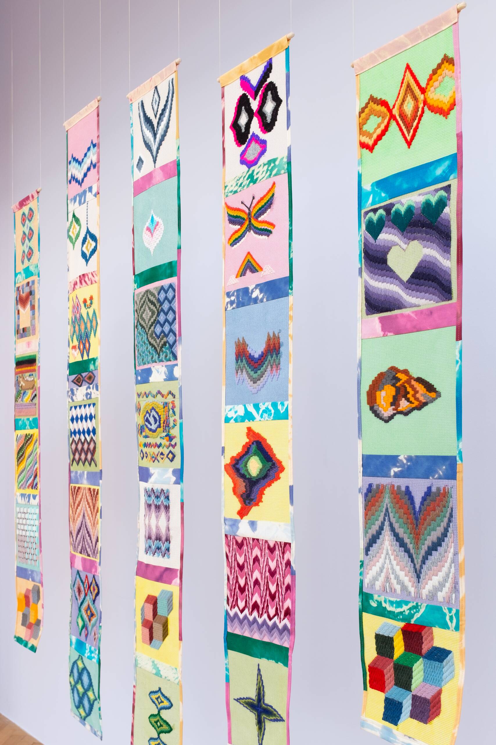 Mammoth Loop, Installation at SPACE Ilford (collaboration with local residents), 2021