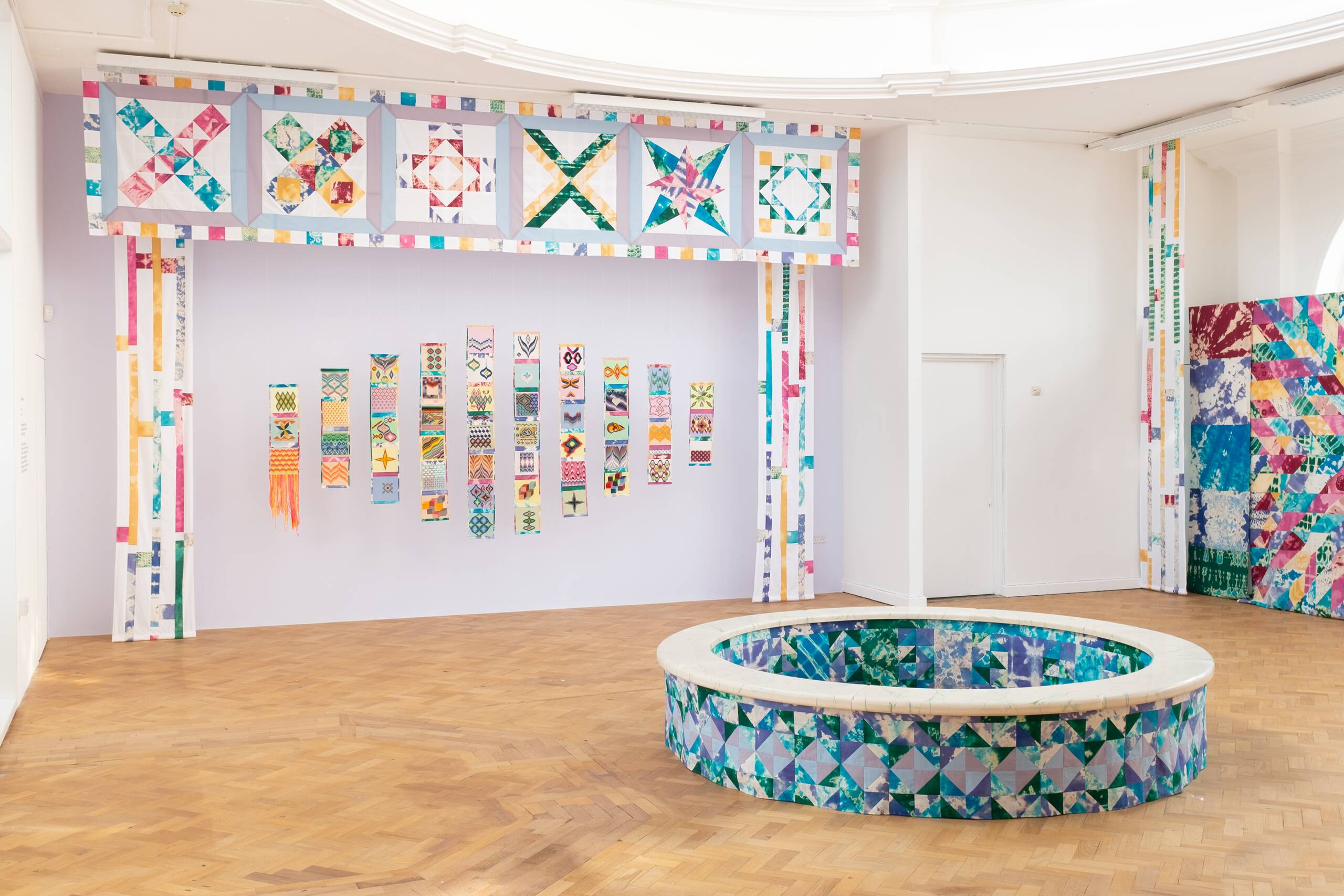 Mammoth Loop, Installation at SPACE Ilford (collaboration with local residents), 2021