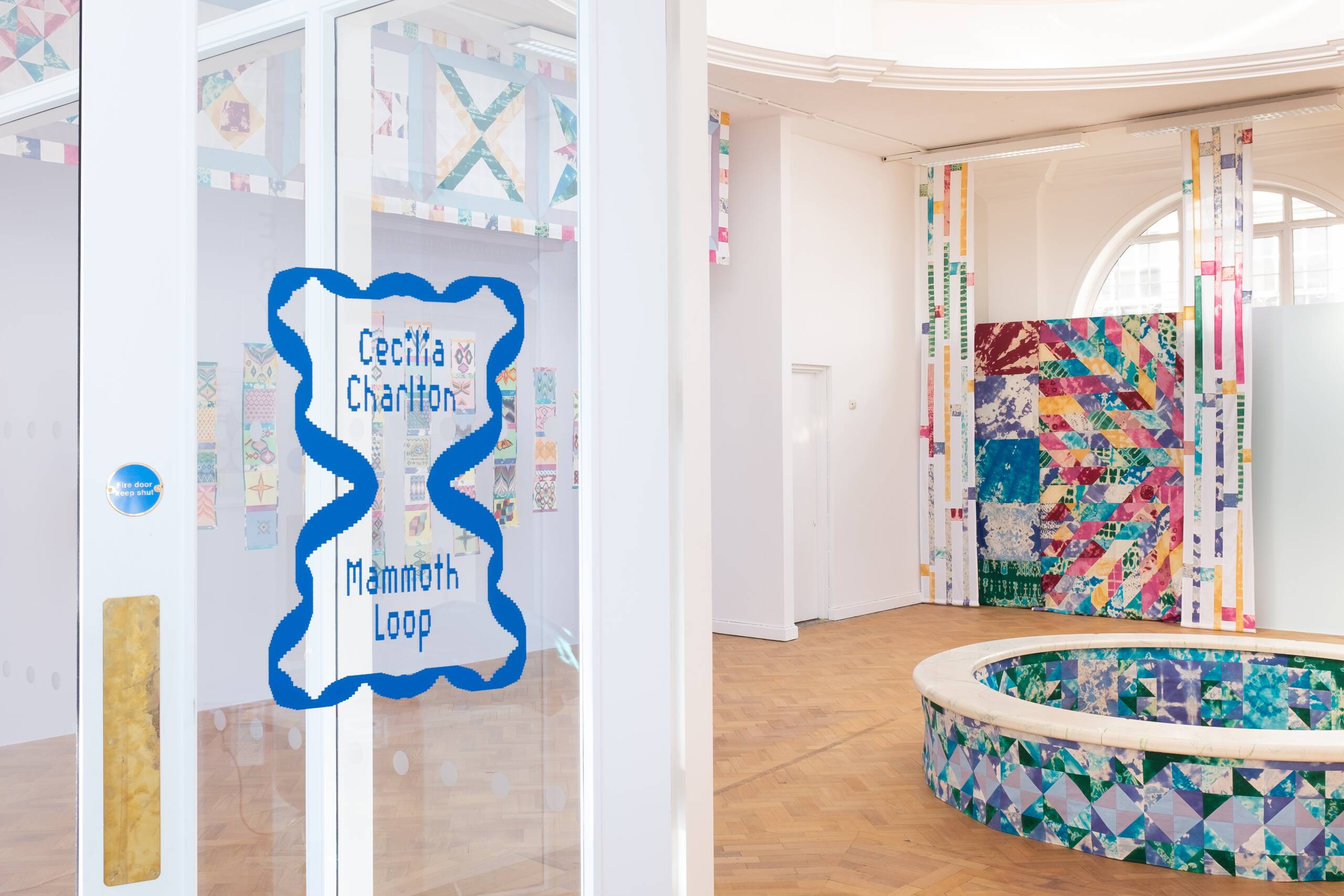 Mammoth Loop, Installation at SPACE Ilford (collaboration with local residents), 2021